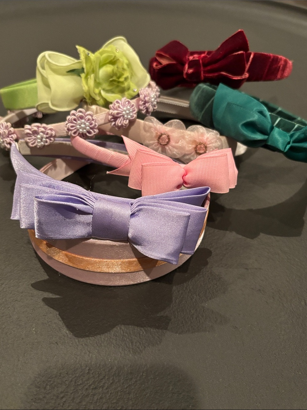 Headband Set - Lavender, Pink, Green, Teal, Burgundy, Cream